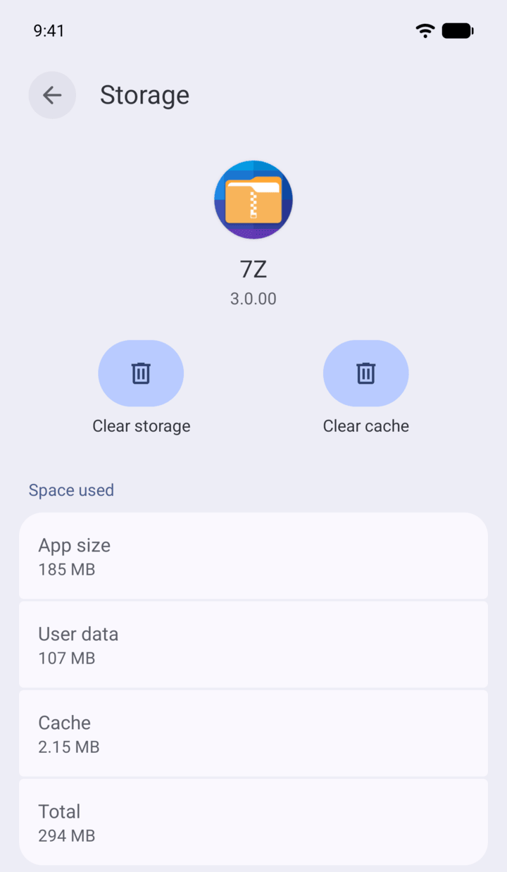 Step 5: Tap Storage and cache, then Clear storage.