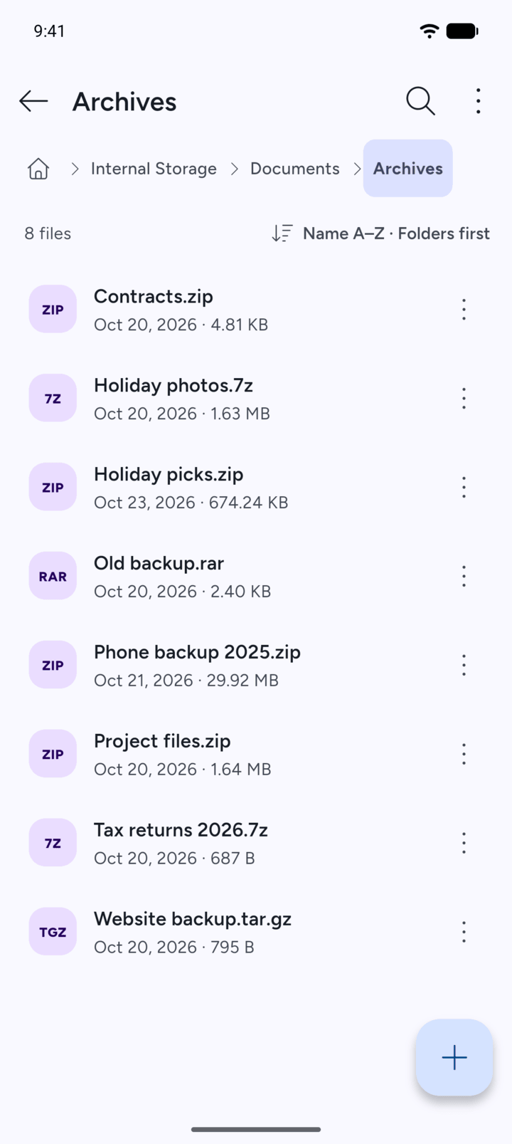 Step 1: Open the folder that holds the file or folder.