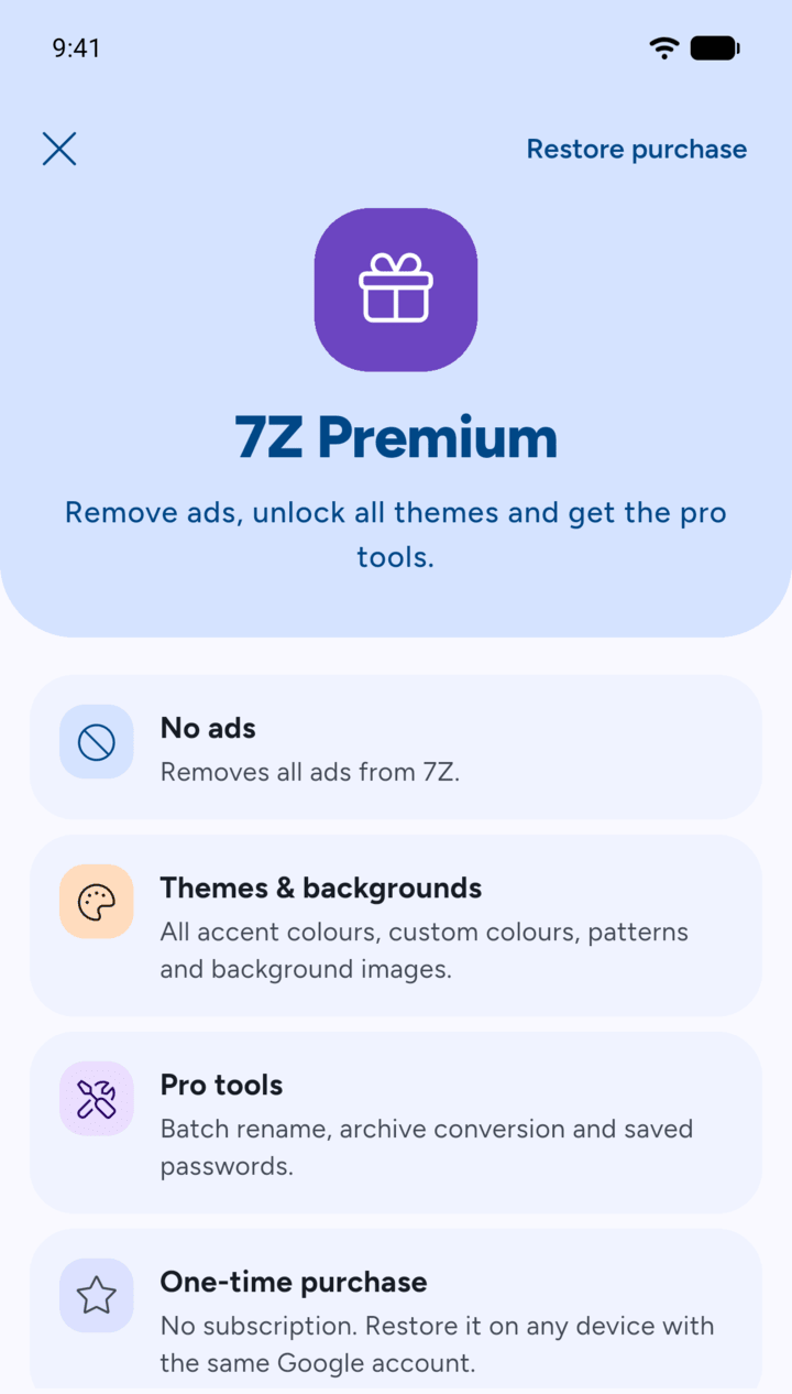 Step 2: Check what's included and tap Get Premium.