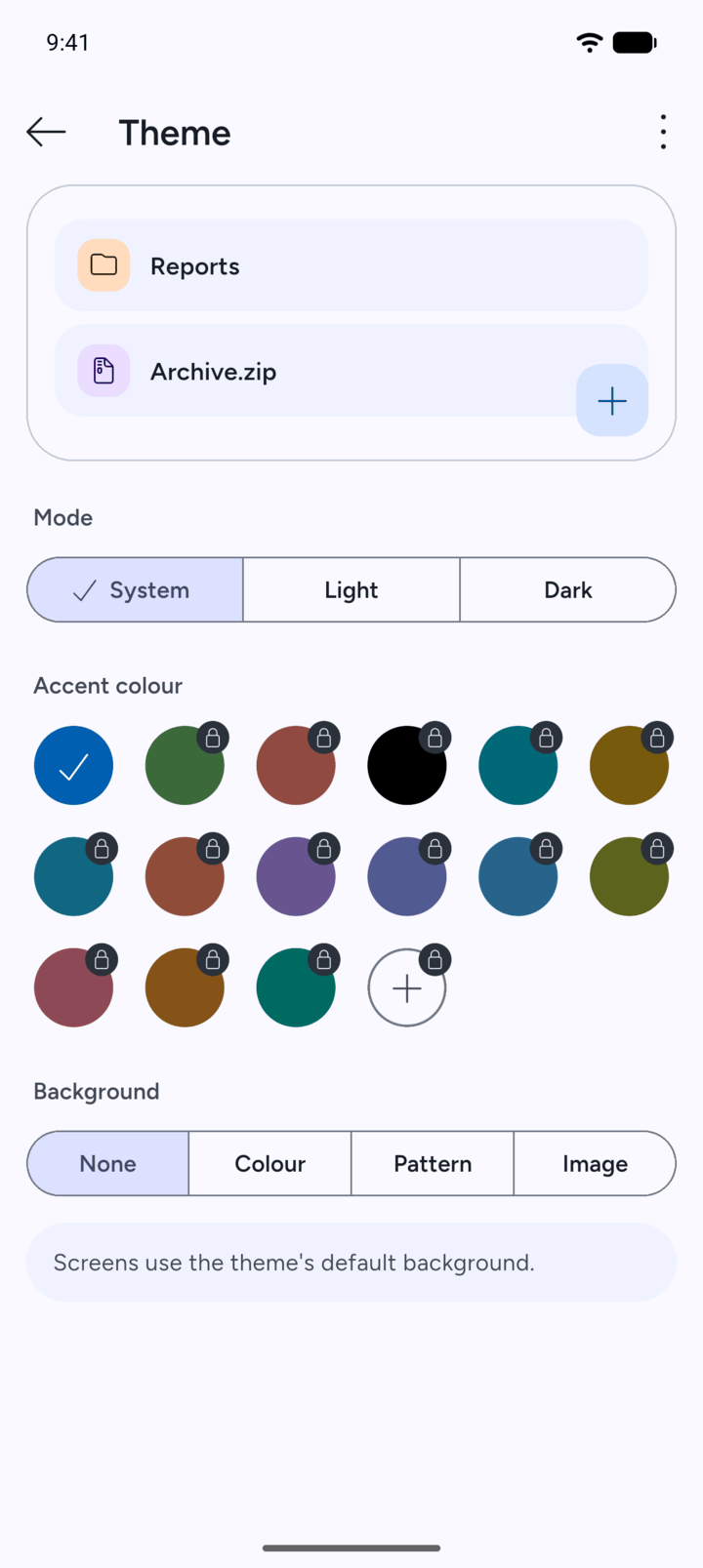 Step 9: In the free version, items with a lock are part of 7Z Premium.