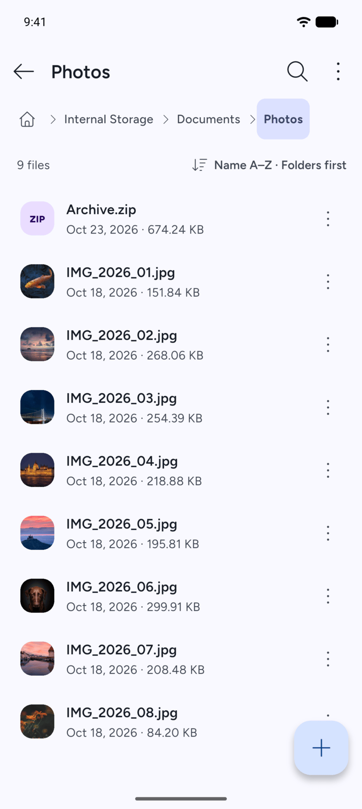 Step 1: Open the folder that holds the file or folder.